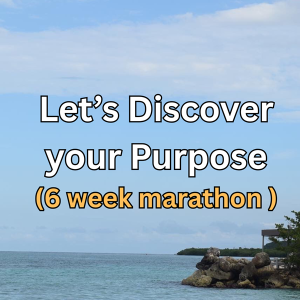 Let’s Discover your Purpose (6 week marathon )